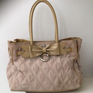 Brighton My Flat in London  Large Quilted Tote Bag